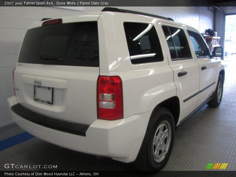 Stone White / Pastel Slate Gray 2007 Jeep Patriot Sport 4x4
