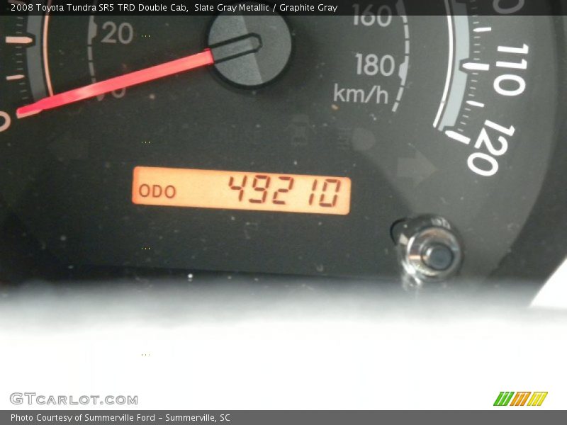 Slate Gray Metallic / Graphite Gray 2008 Toyota Tundra SR5 TRD Double Cab