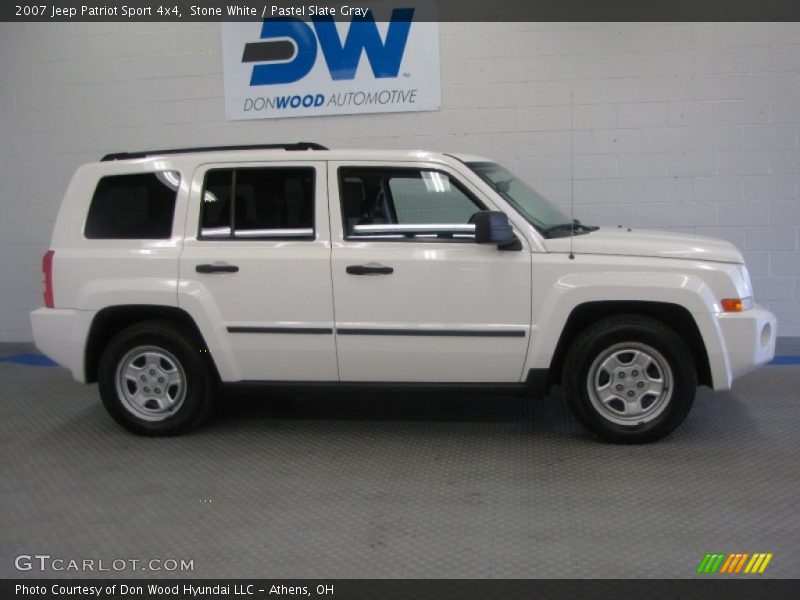 Stone White / Pastel Slate Gray 2007 Jeep Patriot Sport 4x4