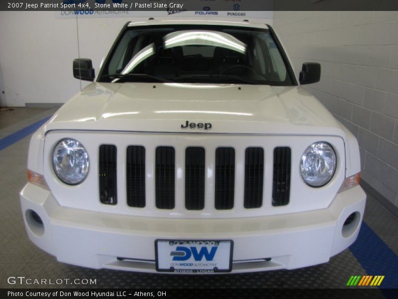 Stone White / Pastel Slate Gray 2007 Jeep Patriot Sport 4x4