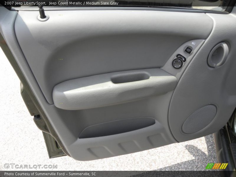 Jeep Green Metallic / Medium Slate Gray 2007 Jeep Liberty Sport