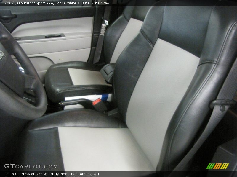 Stone White / Pastel Slate Gray 2007 Jeep Patriot Sport 4x4