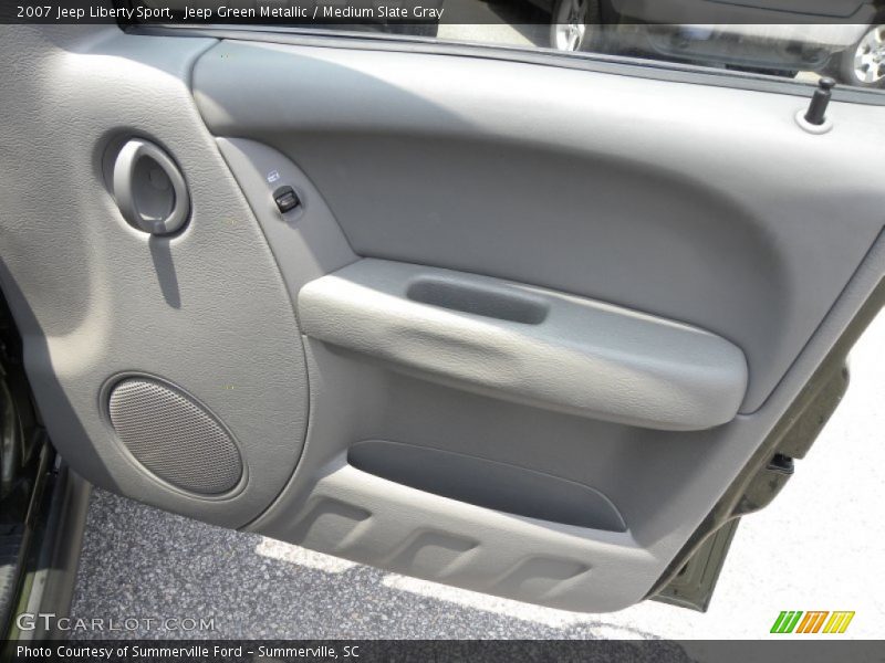 Jeep Green Metallic / Medium Slate Gray 2007 Jeep Liberty Sport