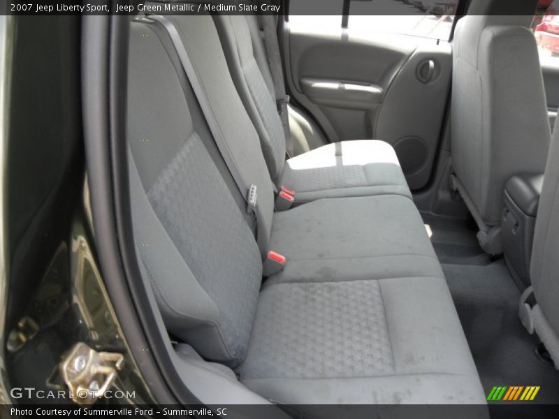 Jeep Green Metallic / Medium Slate Gray 2007 Jeep Liberty Sport