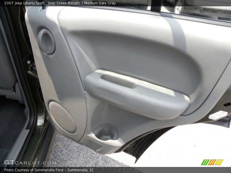 Jeep Green Metallic / Medium Slate Gray 2007 Jeep Liberty Sport