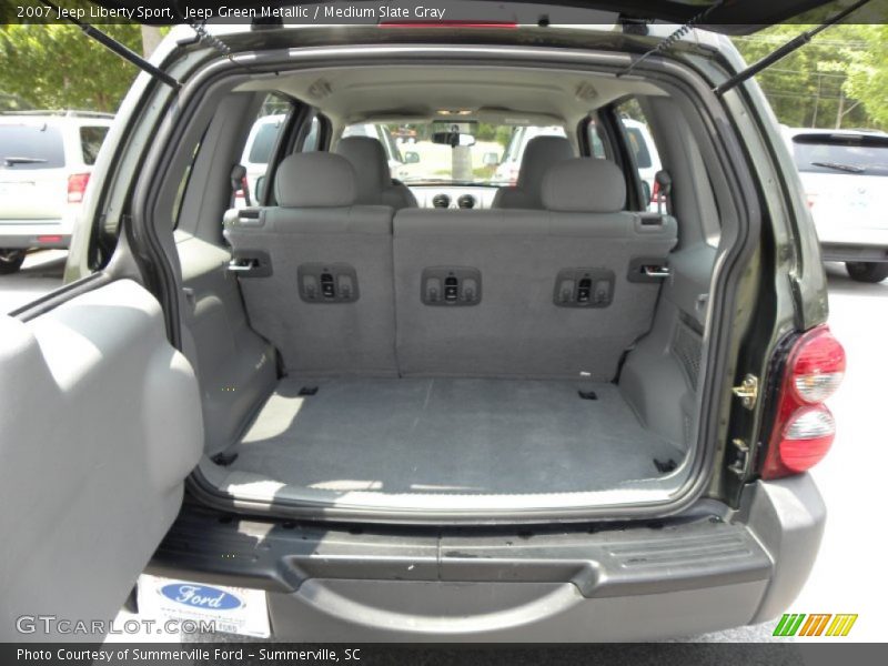 Jeep Green Metallic / Medium Slate Gray 2007 Jeep Liberty Sport