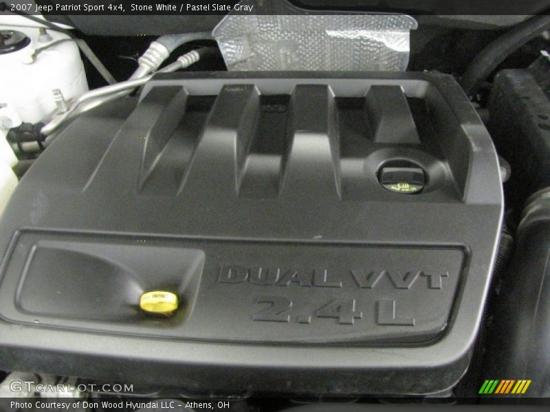 Stone White / Pastel Slate Gray 2007 Jeep Patriot Sport 4x4