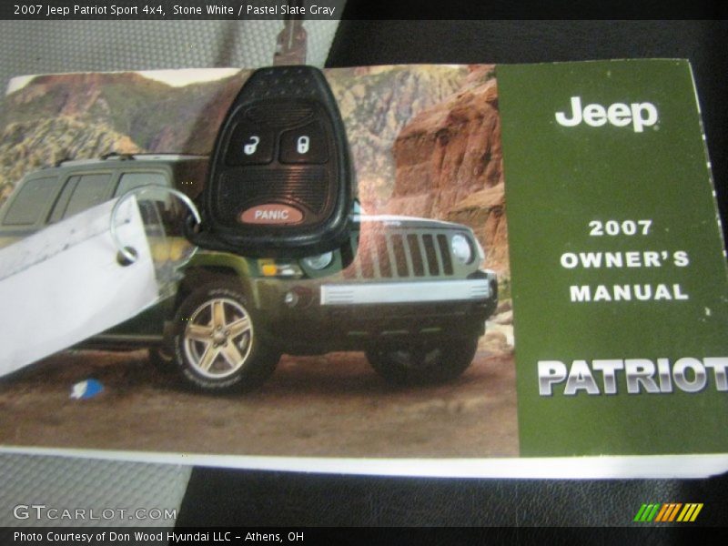 Stone White / Pastel Slate Gray 2007 Jeep Patriot Sport 4x4