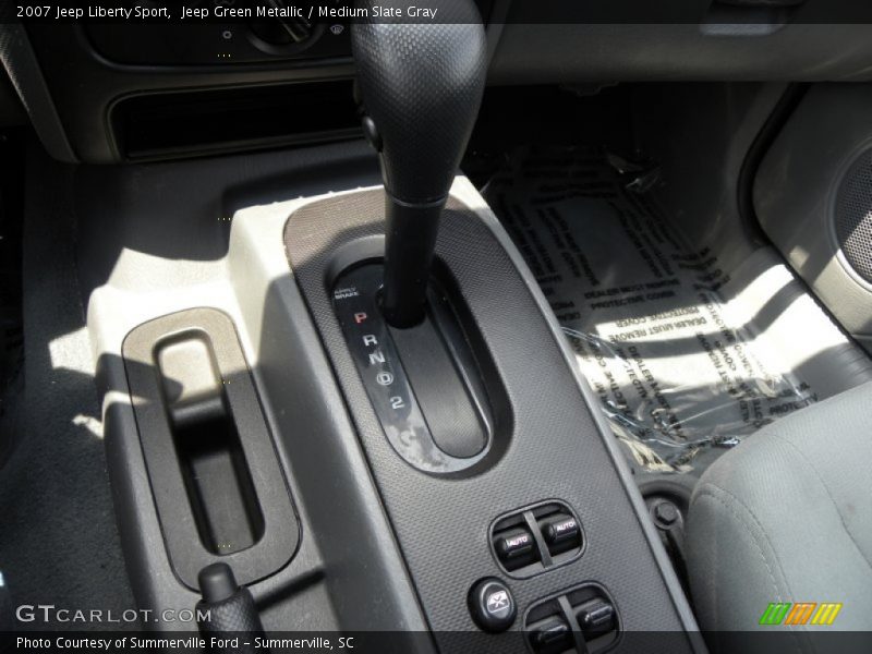 Jeep Green Metallic / Medium Slate Gray 2007 Jeep Liberty Sport