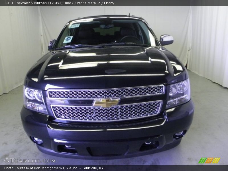 Black Granite Metallic / Ebony 2011 Chevrolet Suburban LTZ 4x4