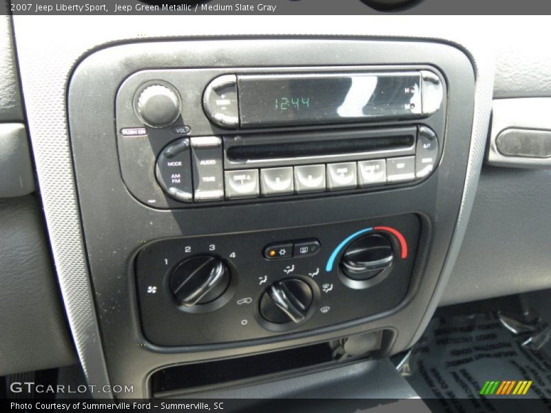 Jeep Green Metallic / Medium Slate Gray 2007 Jeep Liberty Sport