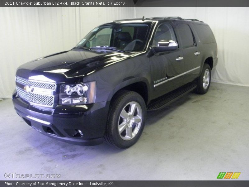 Black Granite Metallic / Ebony 2011 Chevrolet Suburban LTZ 4x4