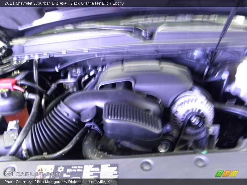 Black Granite Metallic / Ebony 2011 Chevrolet Suburban LTZ 4x4