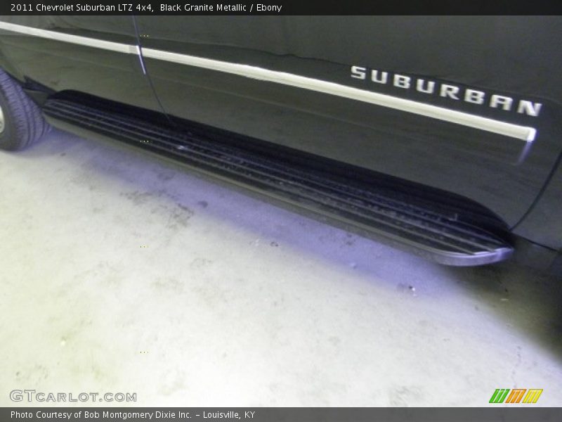 Black Granite Metallic / Ebony 2011 Chevrolet Suburban LTZ 4x4