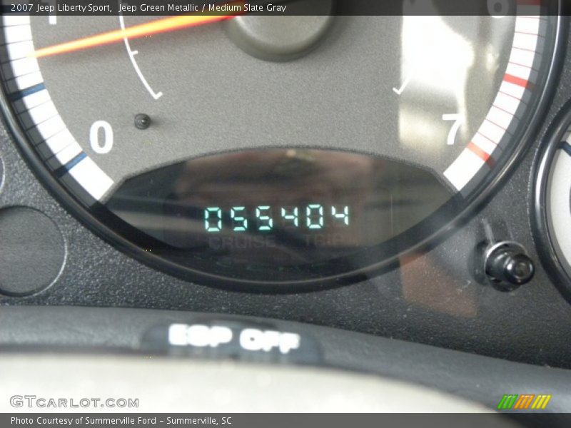 Jeep Green Metallic / Medium Slate Gray 2007 Jeep Liberty Sport