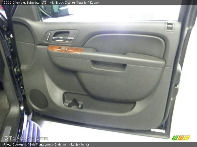 Black Granite Metallic / Ebony 2011 Chevrolet Suburban LTZ 4x4