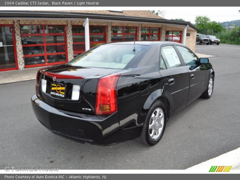 Black Raven / Light Neutral 2004 Cadillac CTS Sedan