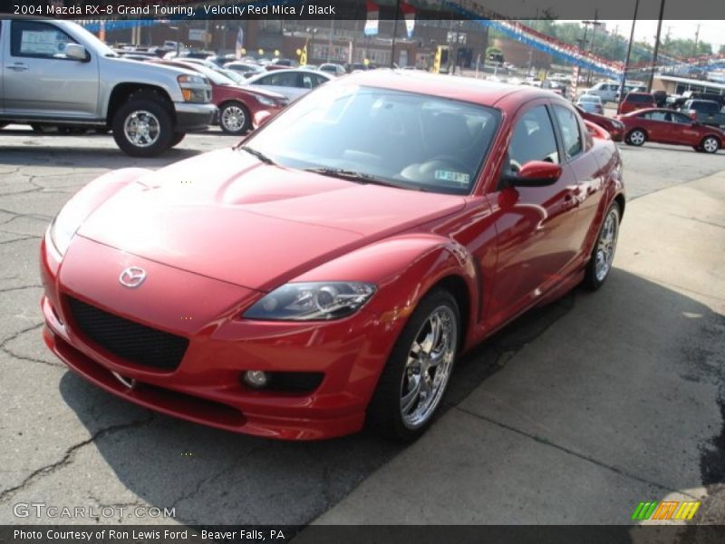 Velocity Red Mica / Black 2004 Mazda RX-8 Grand Touring