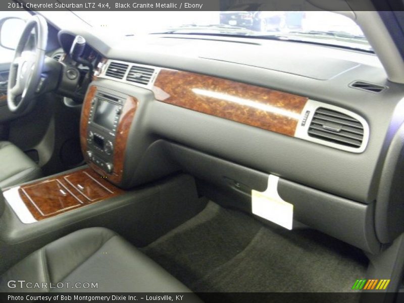 Black Granite Metallic / Ebony 2011 Chevrolet Suburban LTZ 4x4