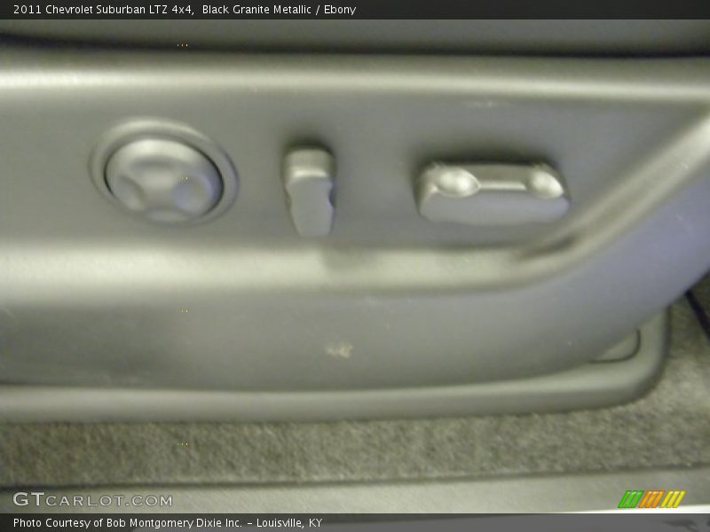Black Granite Metallic / Ebony 2011 Chevrolet Suburban LTZ 4x4