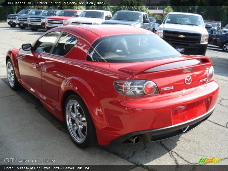 Velocity Red Mica / Black 2004 Mazda RX-8 Grand Touring