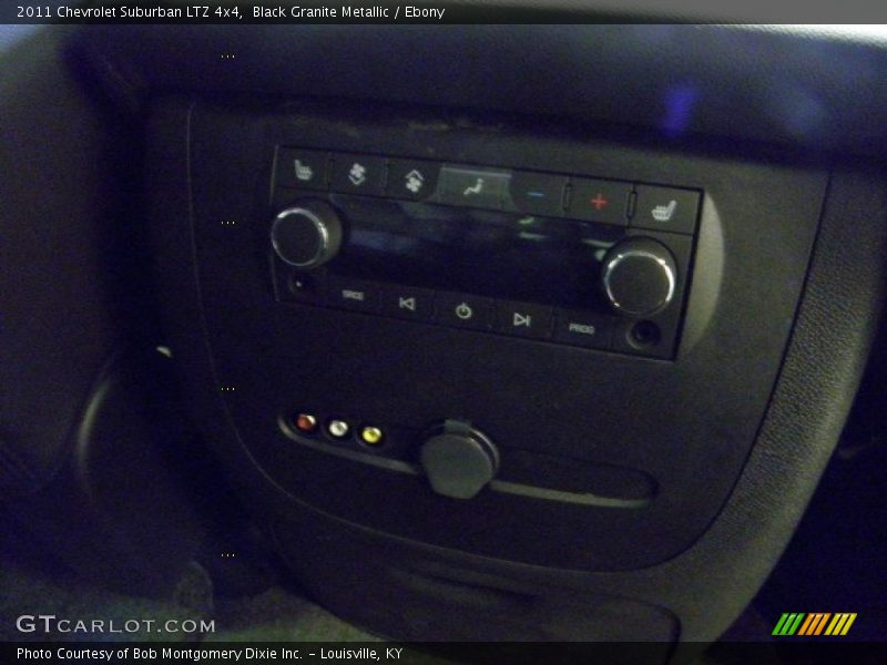 Black Granite Metallic / Ebony 2011 Chevrolet Suburban LTZ 4x4
