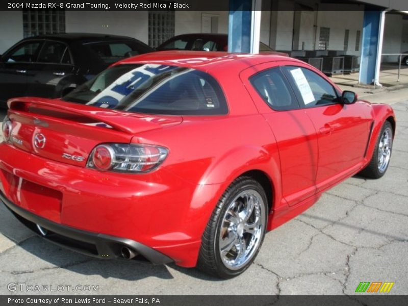 Velocity Red Mica / Black 2004 Mazda RX-8 Grand Touring