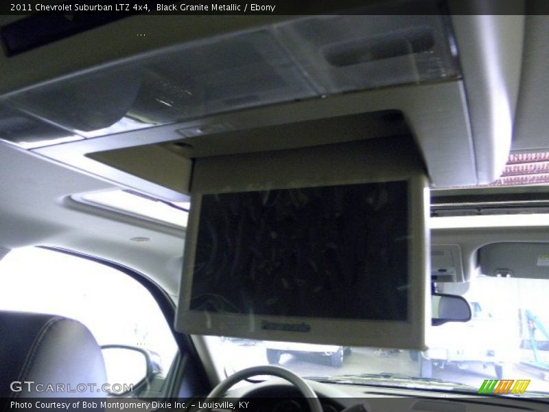 Black Granite Metallic / Ebony 2011 Chevrolet Suburban LTZ 4x4