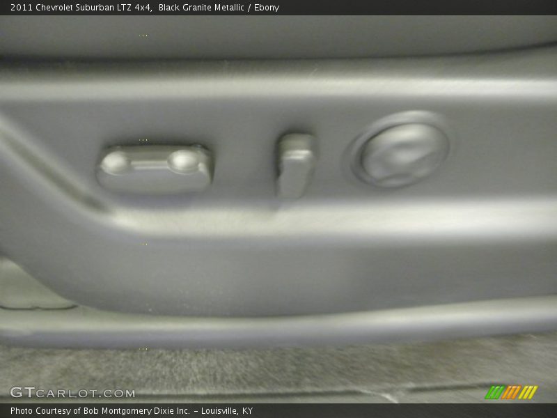 Black Granite Metallic / Ebony 2011 Chevrolet Suburban LTZ 4x4