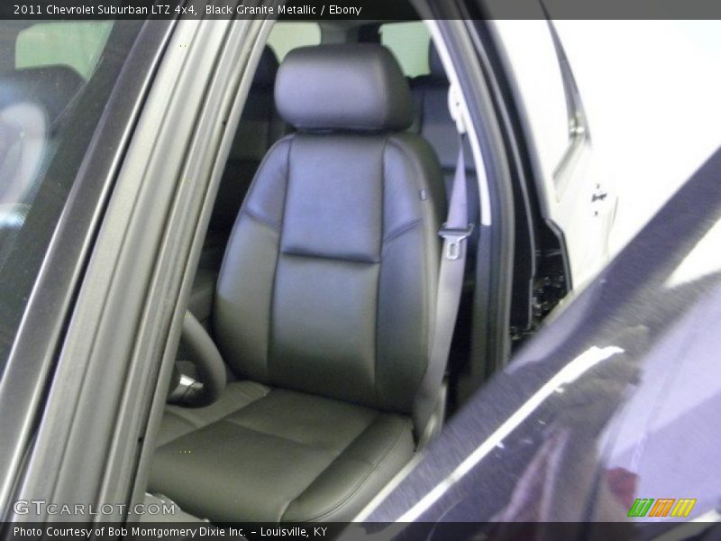 Black Granite Metallic / Ebony 2011 Chevrolet Suburban LTZ 4x4