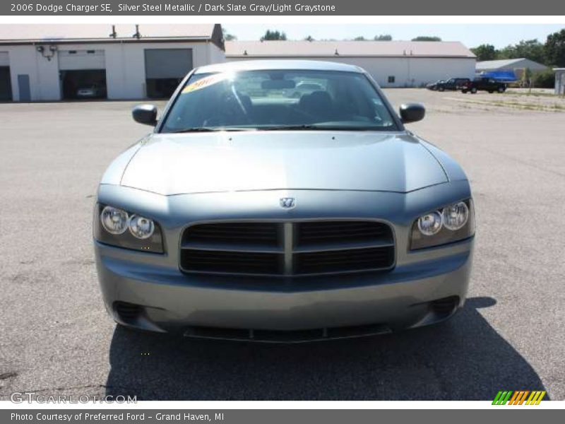 Silver Steel Metallic / Dark Slate Gray/Light Graystone 2006 Dodge Charger SE