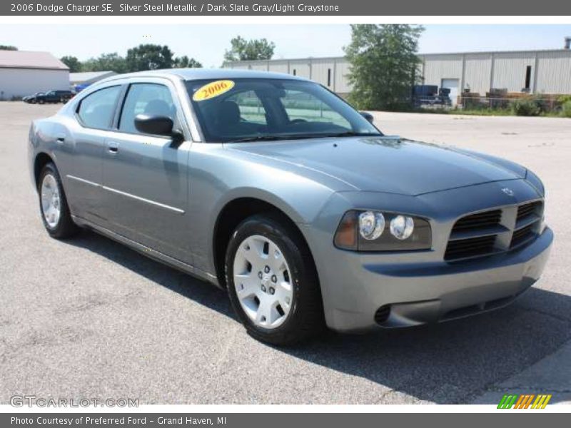 Silver Steel Metallic / Dark Slate Gray/Light Graystone 2006 Dodge Charger SE