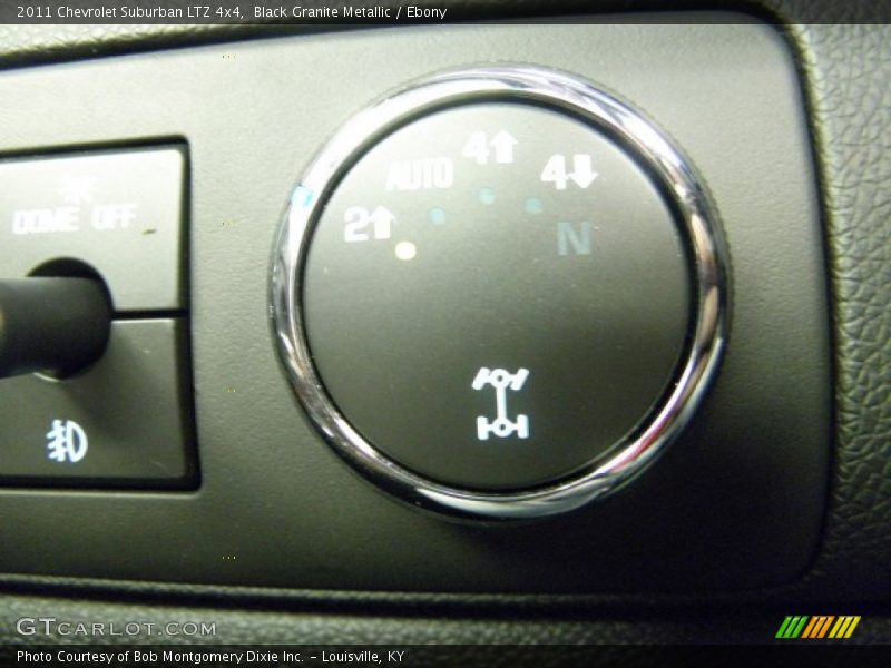 Black Granite Metallic / Ebony 2011 Chevrolet Suburban LTZ 4x4
