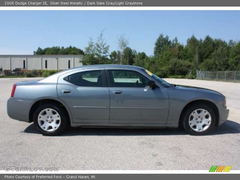Silver Steel Metallic / Dark Slate Gray/Light Graystone 2006 Dodge Charger SE