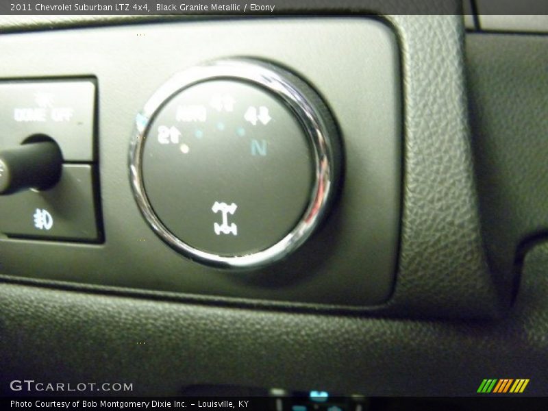 Black Granite Metallic / Ebony 2011 Chevrolet Suburban LTZ 4x4