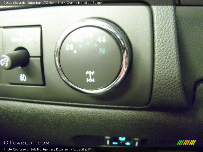 Black Granite Metallic / Ebony 2011 Chevrolet Suburban LTZ 4x4
