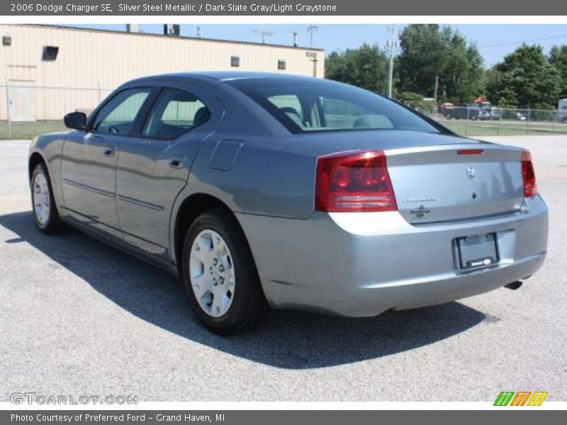 Silver Steel Metallic / Dark Slate Gray/Light Graystone 2006 Dodge Charger SE