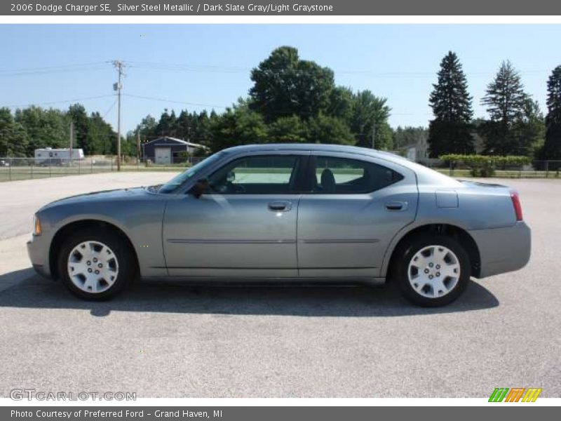 Silver Steel Metallic / Dark Slate Gray/Light Graystone 2006 Dodge Charger SE