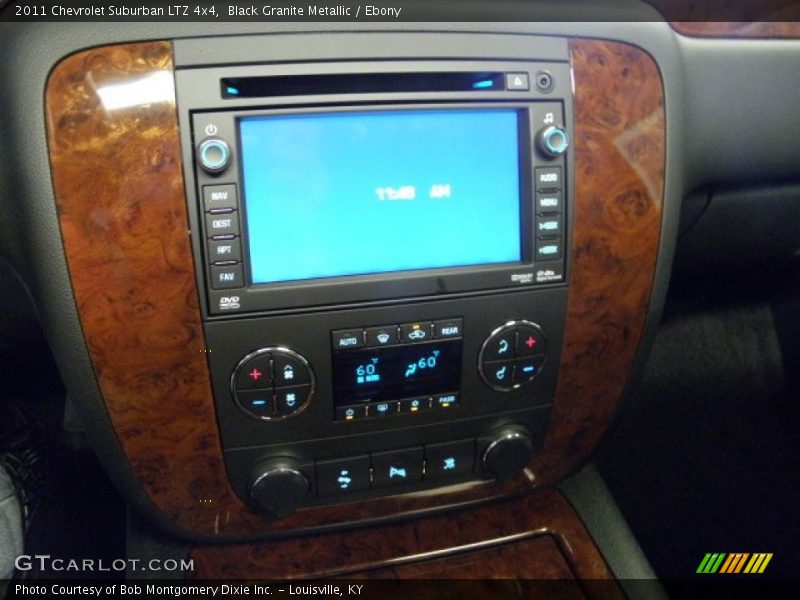 Black Granite Metallic / Ebony 2011 Chevrolet Suburban LTZ 4x4