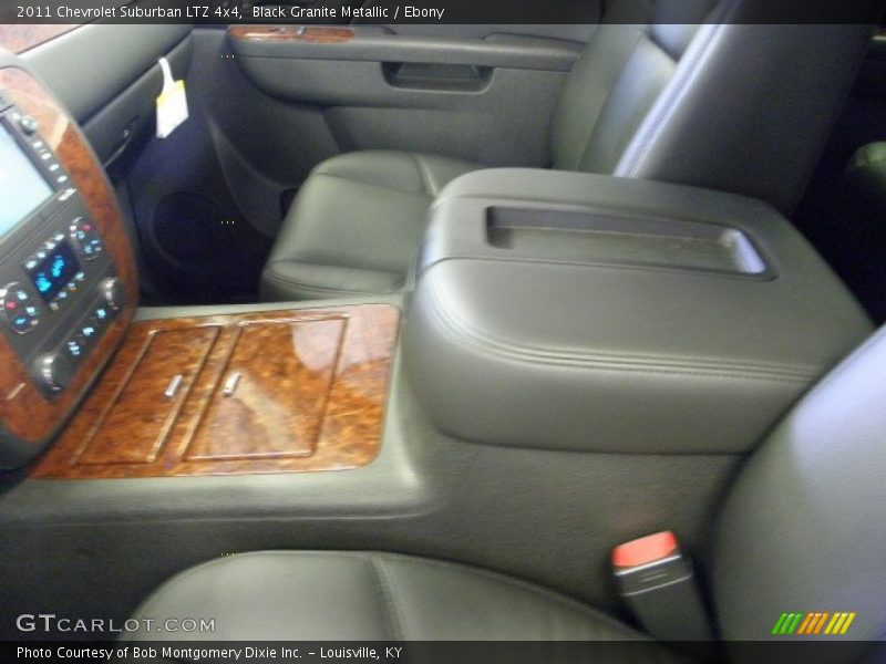 Black Granite Metallic / Ebony 2011 Chevrolet Suburban LTZ 4x4