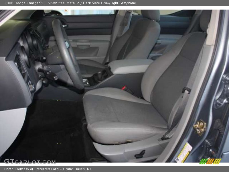 Silver Steel Metallic / Dark Slate Gray/Light Graystone 2006 Dodge Charger SE