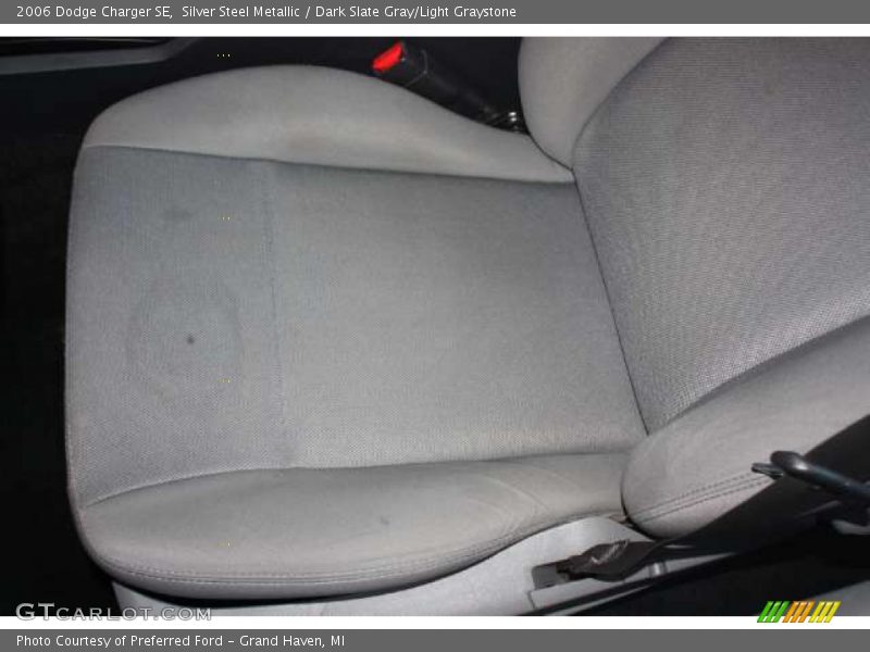 Silver Steel Metallic / Dark Slate Gray/Light Graystone 2006 Dodge Charger SE