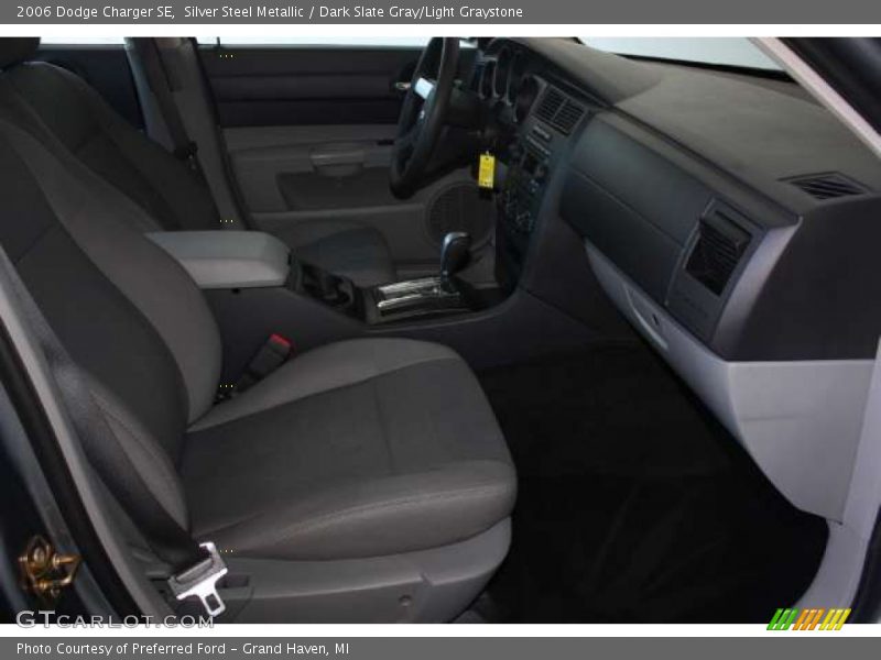Silver Steel Metallic / Dark Slate Gray/Light Graystone 2006 Dodge Charger SE