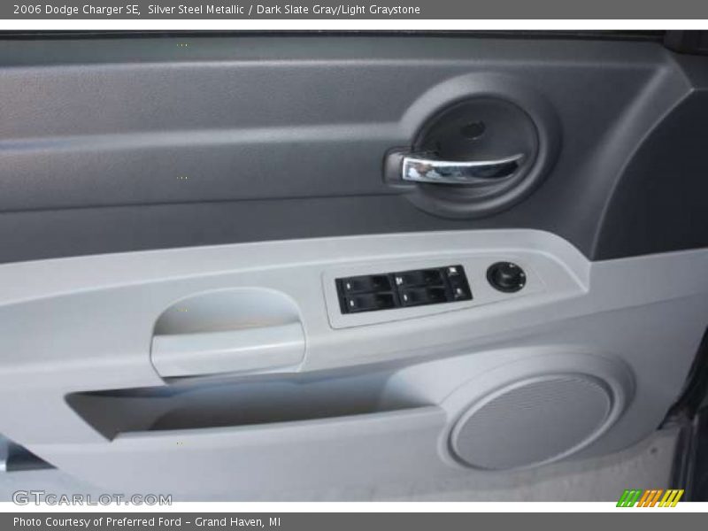 Silver Steel Metallic / Dark Slate Gray/Light Graystone 2006 Dodge Charger SE