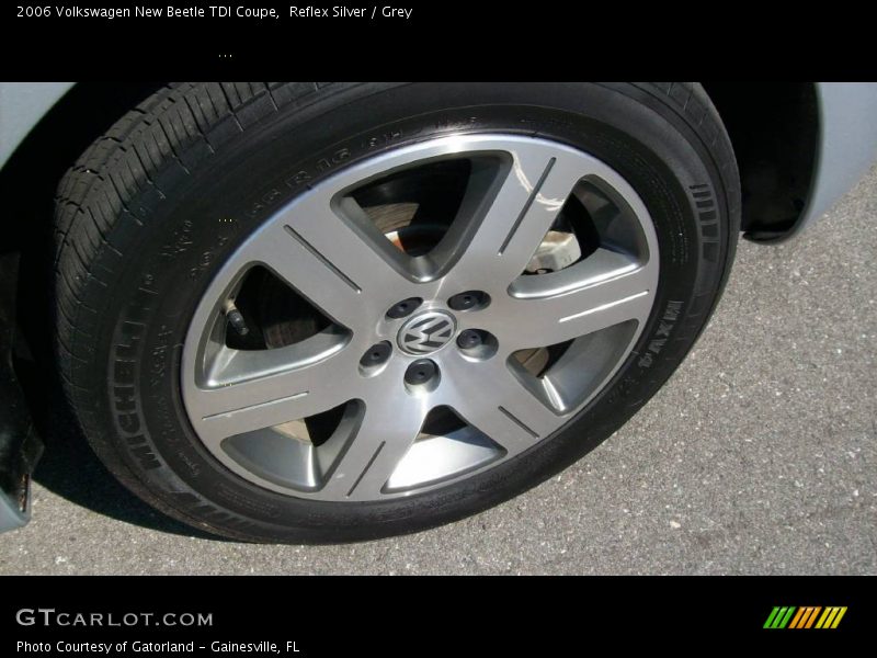 Reflex Silver / Grey 2006 Volkswagen New Beetle TDI Coupe
