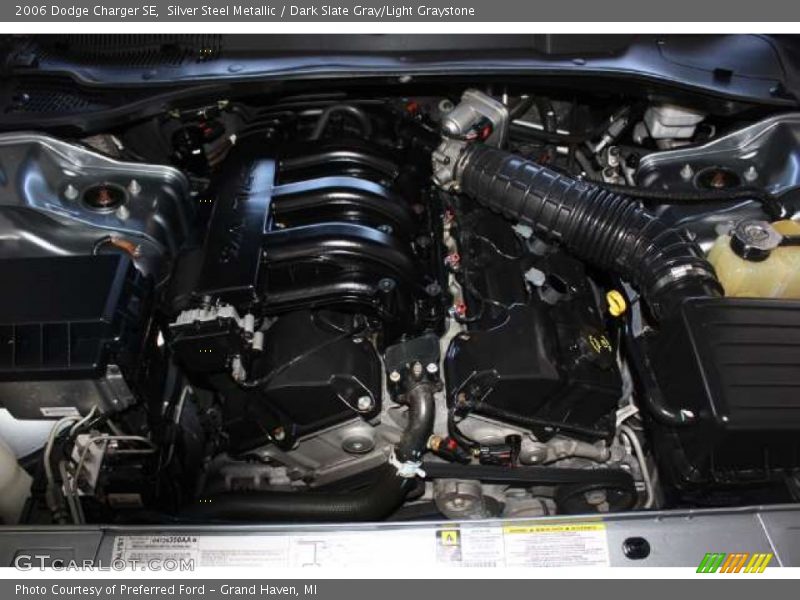 Silver Steel Metallic / Dark Slate Gray/Light Graystone 2006 Dodge Charger SE
