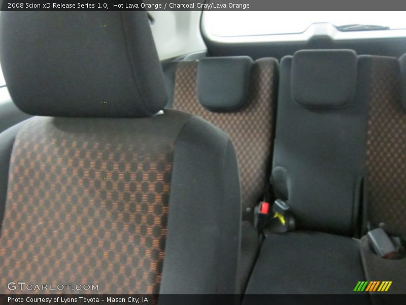 Hot Lava Orange / Charcoal Gray/Lava Orange 2008 Scion xD Release Series 1.0