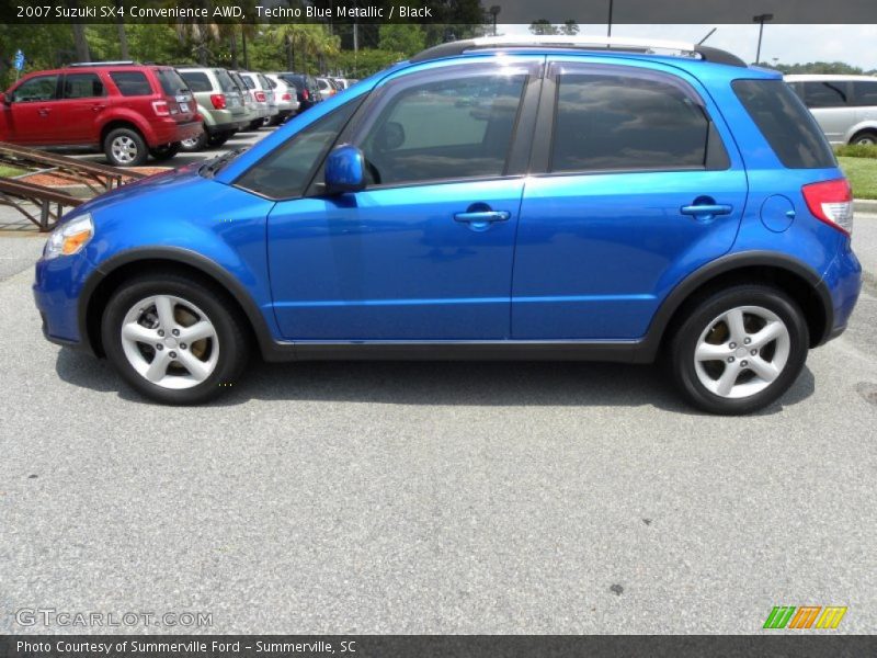  2007 SX4 Convenience AWD Techno Blue Metallic