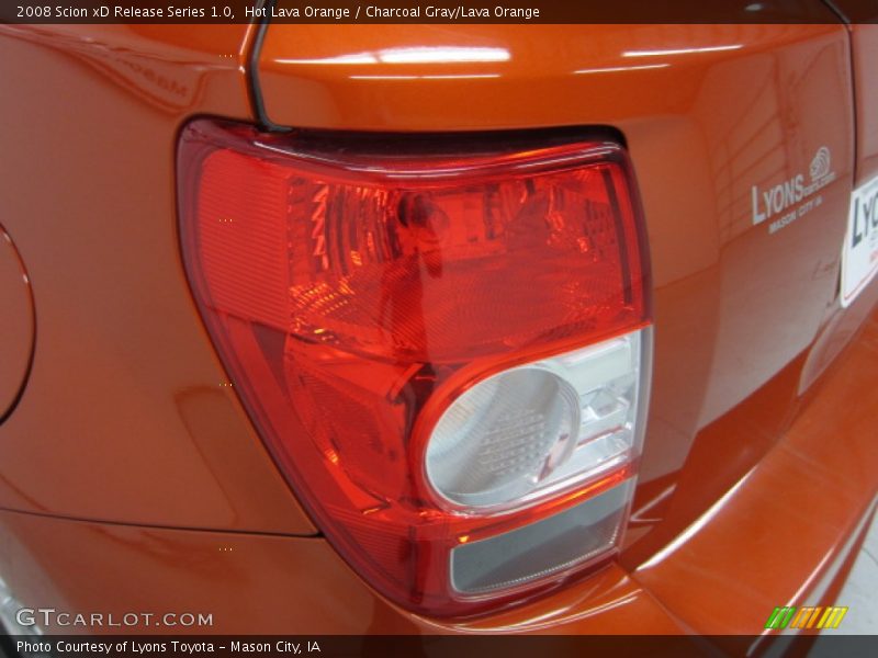 Hot Lava Orange / Charcoal Gray/Lava Orange 2008 Scion xD Release Series 1.0