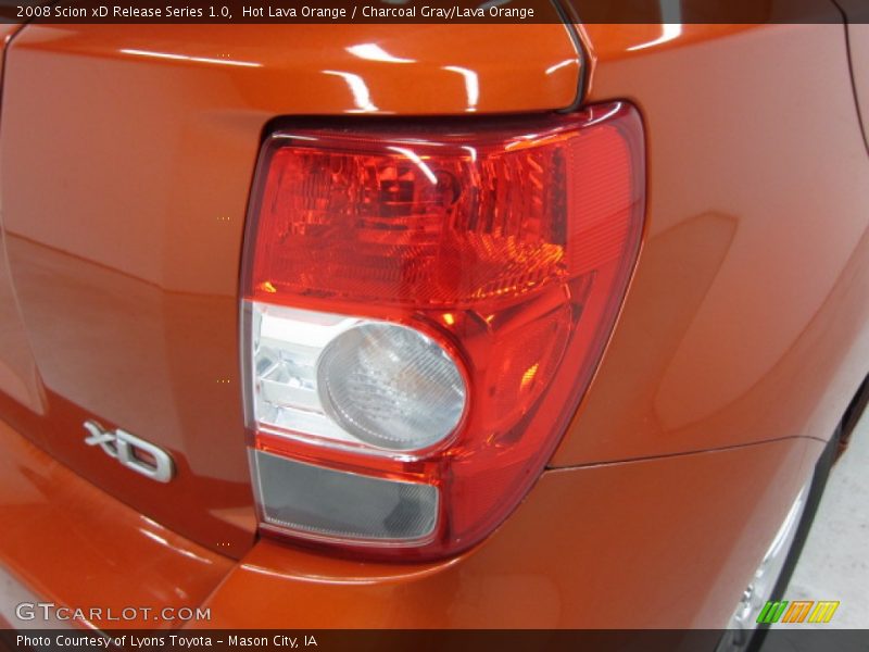 Hot Lava Orange / Charcoal Gray/Lava Orange 2008 Scion xD Release Series 1.0